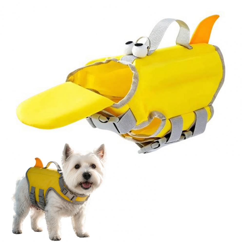 Dog Life Jacket Vest Buoyancy Handle - Hondenreddingsvest, zwemvest voor huisdieren met hoog