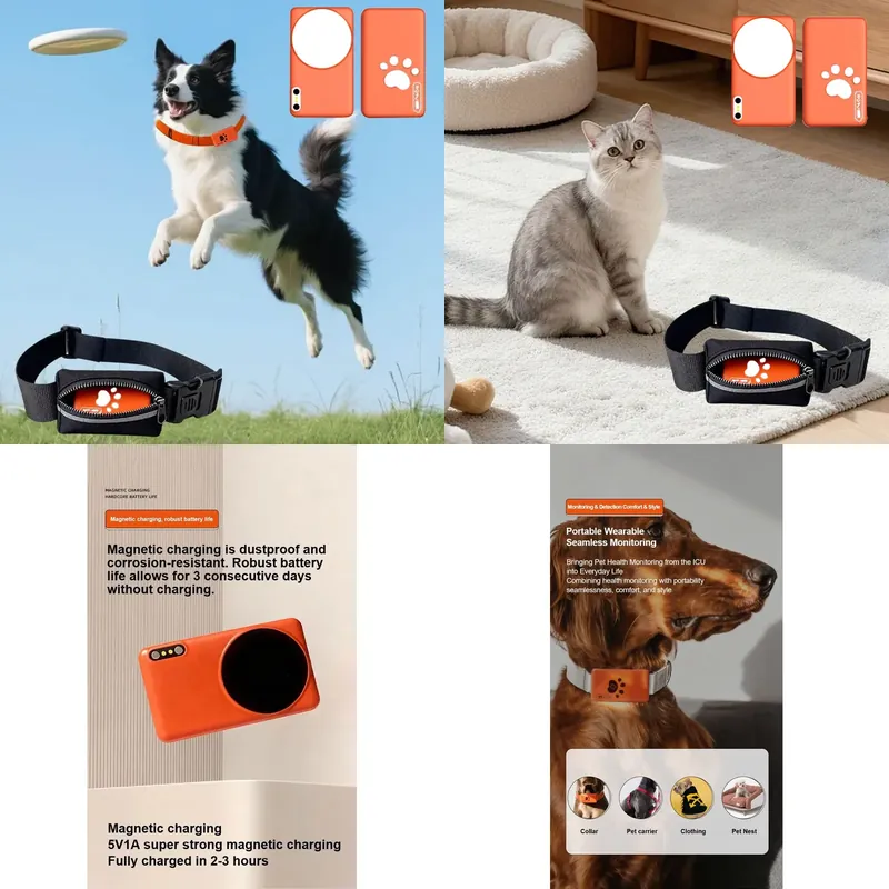 Pet Activity Health Monitor Tracker - Slimme halsband voor het monitoren van