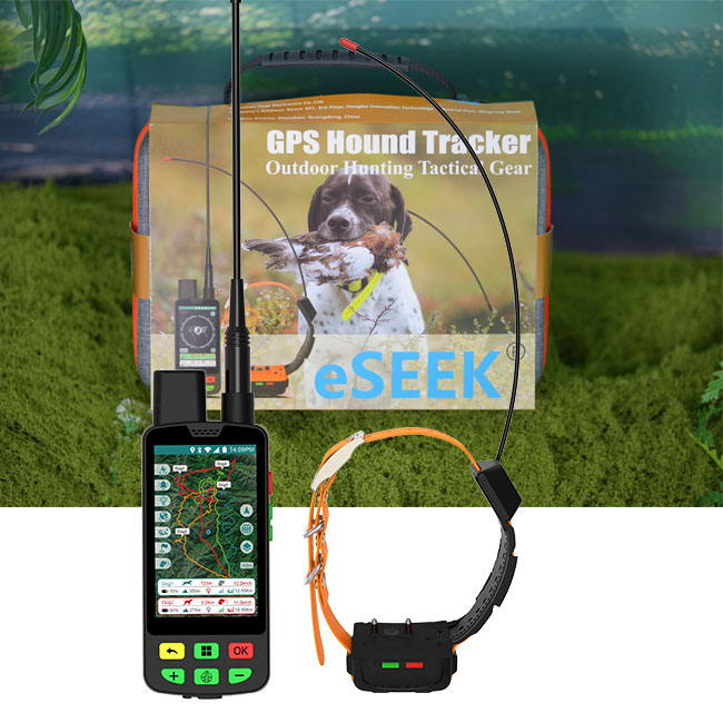 Hunting Dog Tracking Collar Gps Radio - ESEEK 4G GPS-hondenhalsband met radiobesturing –