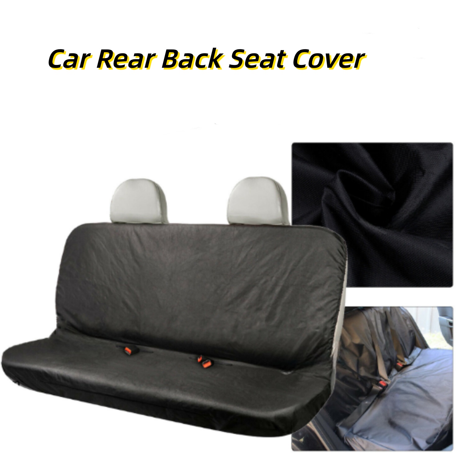 Dog Car Seat Cover Waterproof Back Seat - 1 st Heavy Duty waterdichte auto