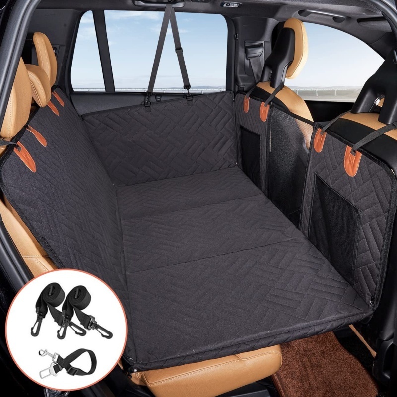 Dog Car Seat Cover Waterproof Back Seat - Waterdichte autostoelhoes voor honden, met stevige