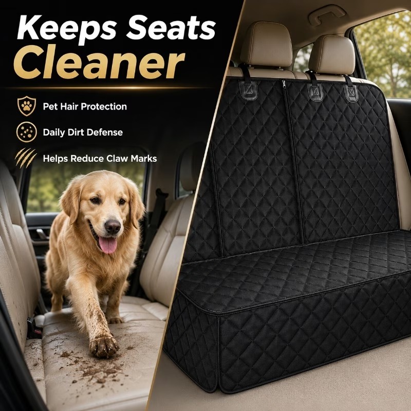 1 stuk autostoelhoes voor huis - Dog Car Seat Cover Waterproof Back Seat recensie en prijs