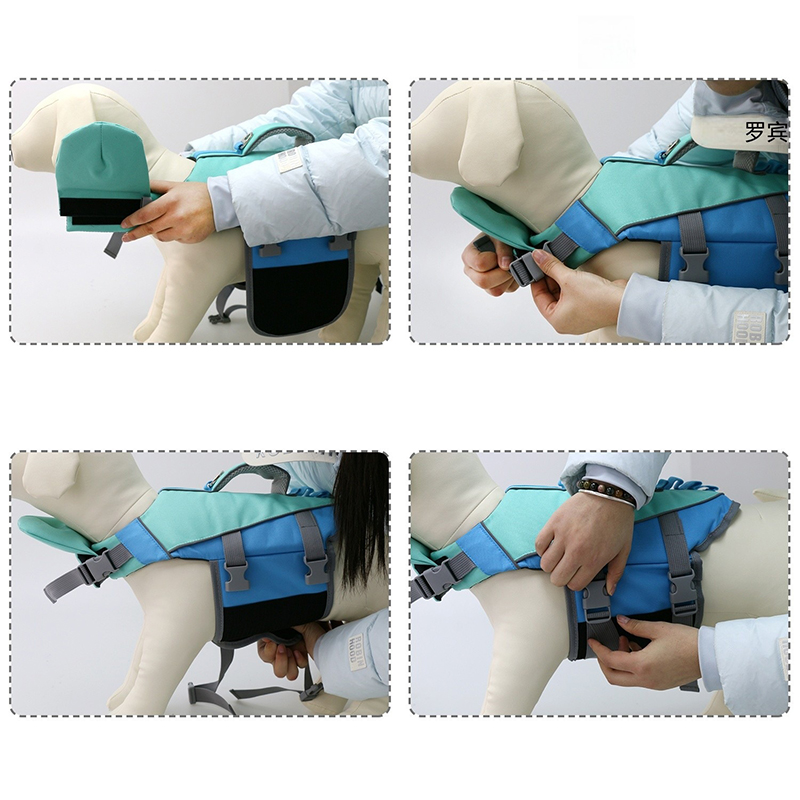 Honden Zwemkleding Honden Zwem - Dog Life Jacket Vest Buoyancy Handle recensie en prijs