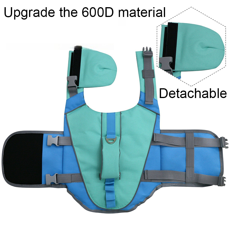 Honden Zwemkleding Honden Zwem - Dog Life Jacket Vest Buoyancy Handle recensie en prijs