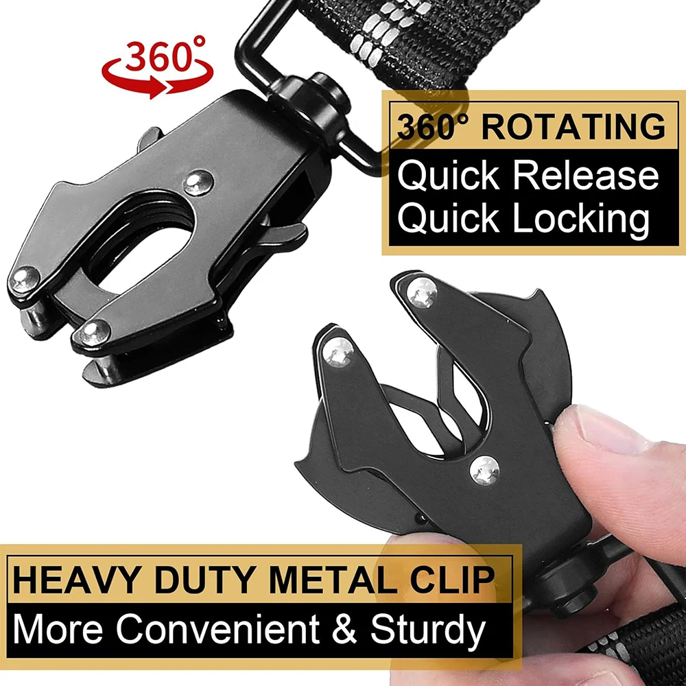 Geen Pull Hondenriem Reflecter - Bungee Dog Leash Shock Absorbing recensie en prijs
