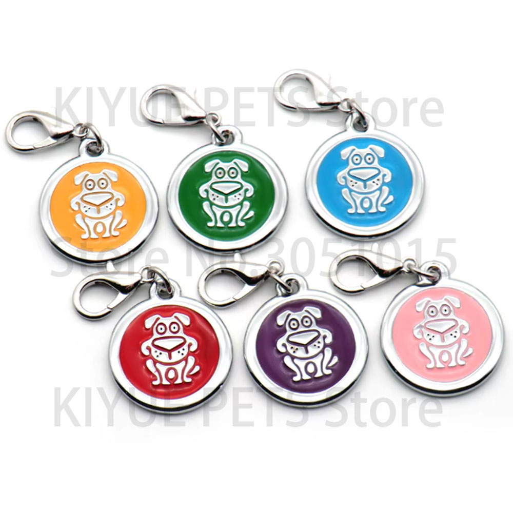 Groothandel 20Pcs Dog Tag Gegr - Reflective Dog Collar Personalized Engraved recensie en prijs