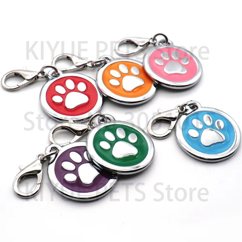 Groothandel 20Pcs Dog Tag Gegr - Reflective Dog Collar Personalized Engraved recensie en prijs
