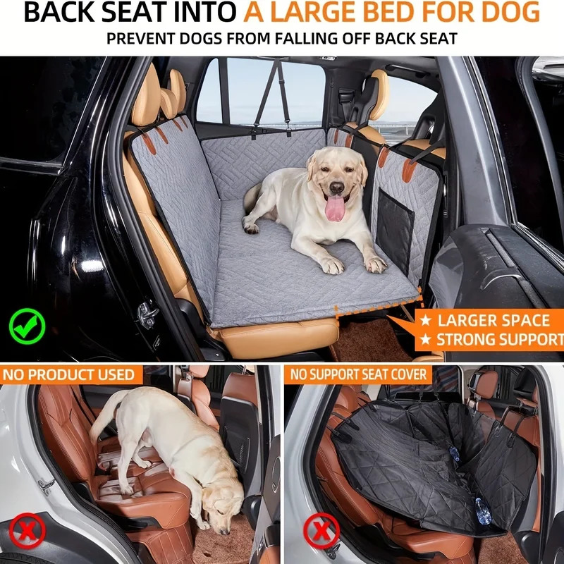 Waterdichte hondenautostoelhoe - Dog Car Seat Cover Waterproof Back Seat recensie en prijs