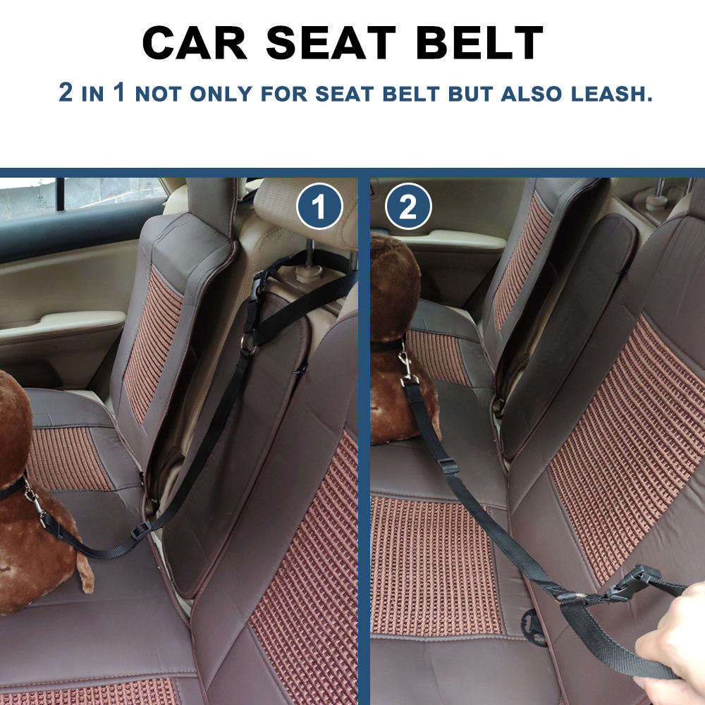 Verstelbare hondenautogordel m - Dog Seat Belt Harness Safety Tether recensie en prijs