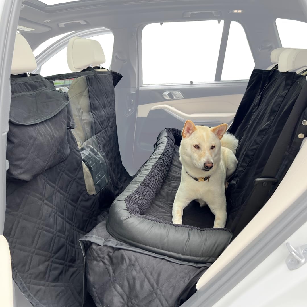 Premium Heavy Duty hondenbed a - Dog Car Seat Cover Waterproof Back Seat recensie en prijs