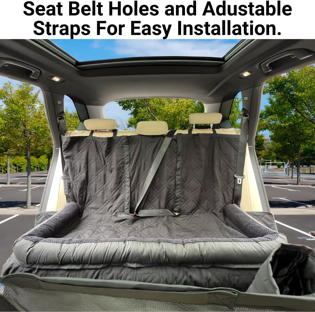 Premium Heavy Duty hondenbed a - Dog Car Seat Cover Waterproof Back Seat recensie en prijs