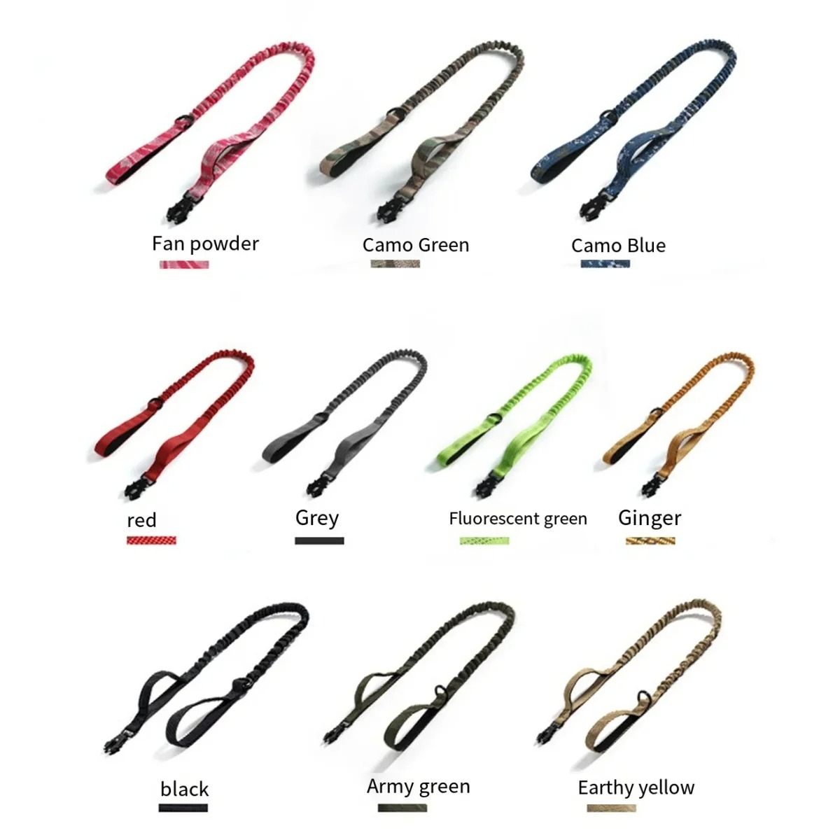 Reflecterende, schokabsorberen - Bungee Dog Leash Shock Absorbing recensie en prijs