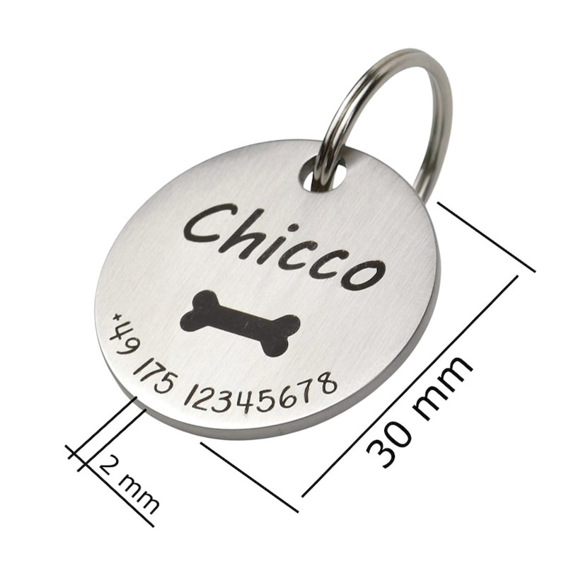 Op Maat Gemaakte Dubbelzijdige - Reflective Dog Collar Personalized Engraved recensie en prijs
