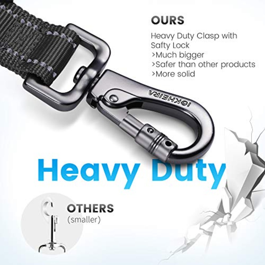 6Ft/4Ft hondenriem voor grote  - Heavy Duty Dog Leash Rope 6Ft Padded recensie en prijs