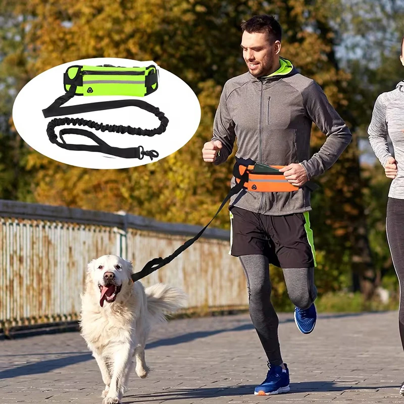Handsfree hondenriem voor hard - Hands Free Dog Running Leash Waist Belt recensie en prijs