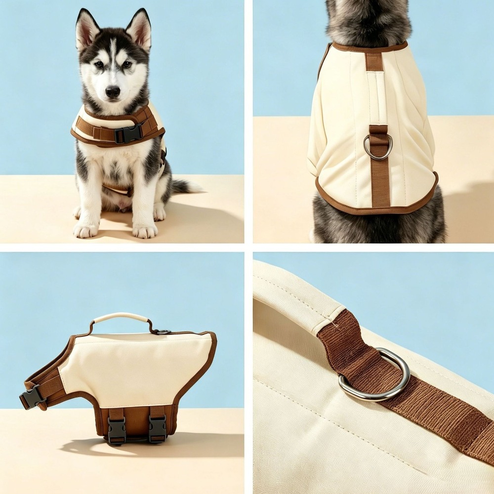 Verstelbaar hondenzwemvest, ad - Dog Life Jacket Vest Buoyancy Handle recensie en prijs