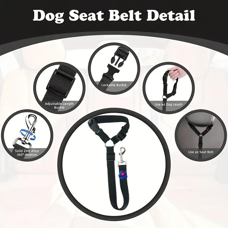 Autoveiligheidsgordel voor hui - Dog Seat Belt Harness Safety Tether recensie en prijs