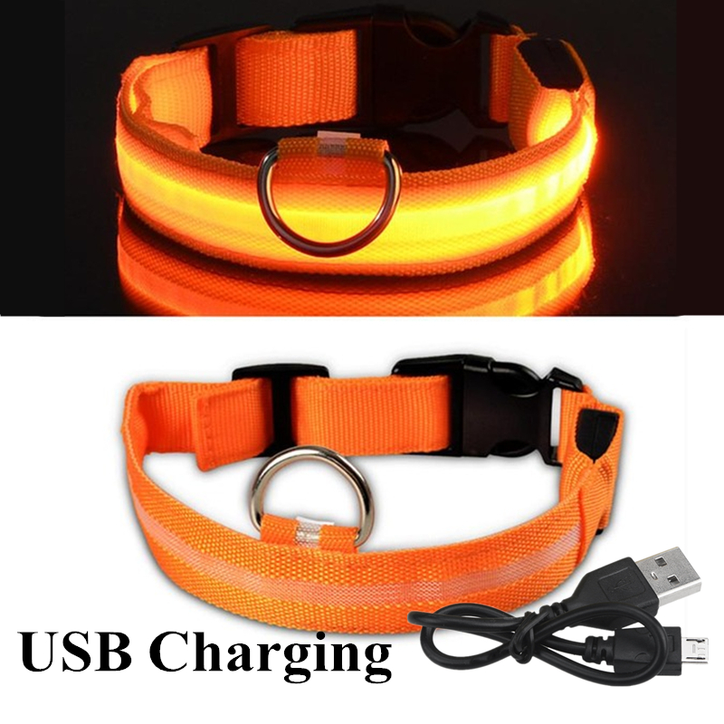Kleurrijke Usb Oplaadbare Hond - Led Dog Collar Glowing Rechargeable Usb recensie en prijs