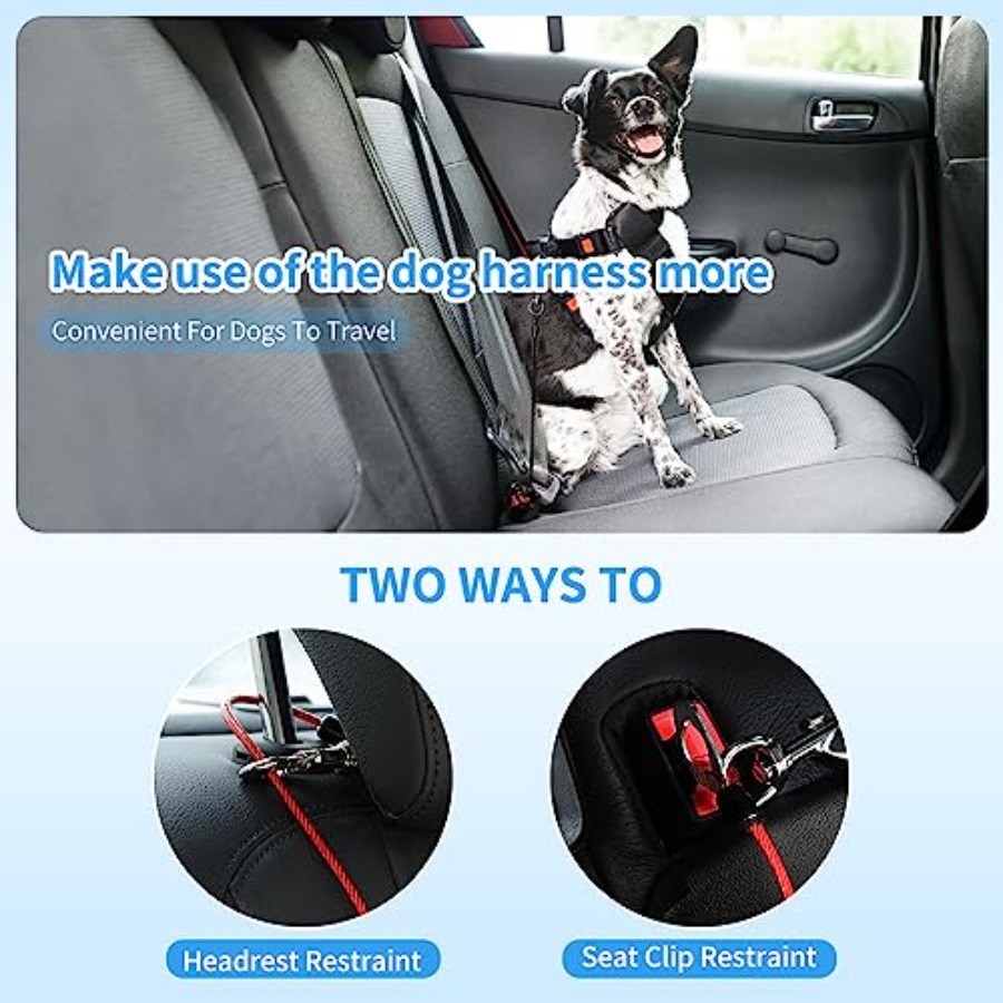Hondentuig met veiligheidsgord - Dog Seat Belt Harness Safety Tether recensie en prijs