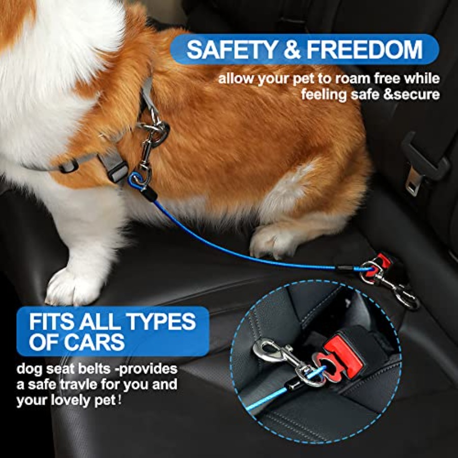 Hondentuig met veiligheidsgord - Dog Seat Belt Harness Safety Tether recensie en prijs