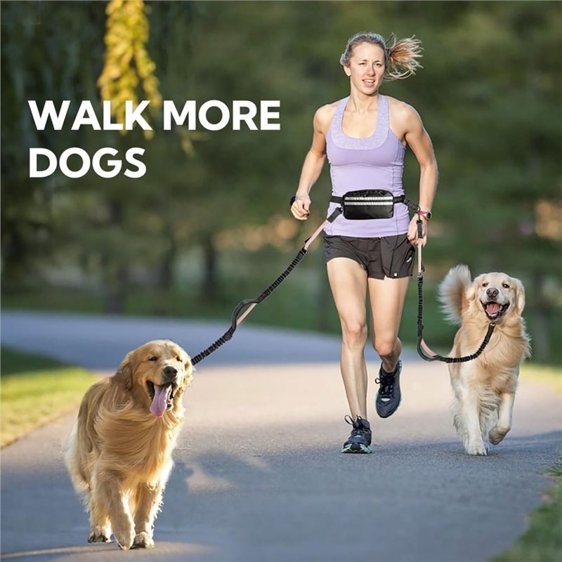 B-Est ritszakje voor hondenrie - Hands Free Dog Running Leash Waist Belt recensie en prijs