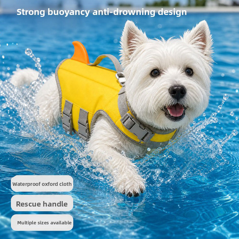Zwemvesten voor honden Zwemves - Dog Life Jacket Vest Buoyancy Handle recensie en prijs