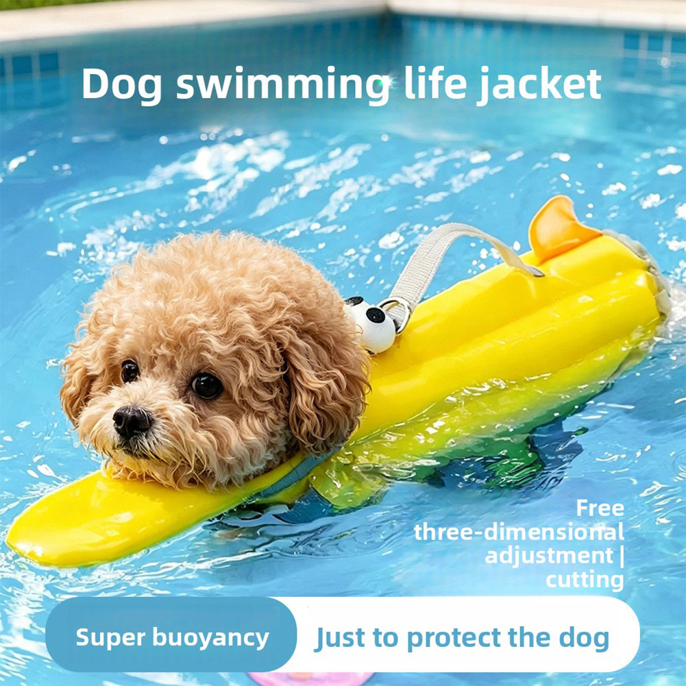 Zwemvesten voor honden Zwemves - Dog Life Jacket Vest Buoyancy Handle recensie en prijs