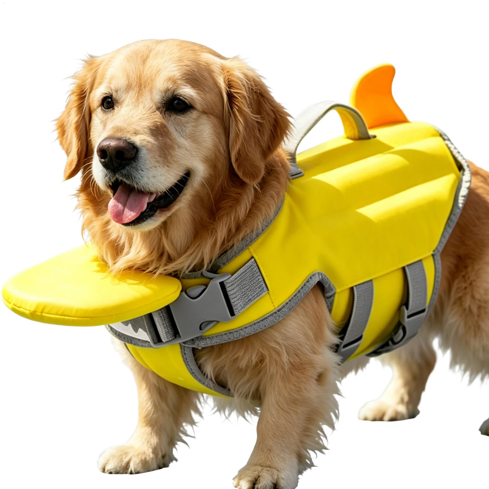 Hondenzwemvest met hoge drijfk - Dog Life Jacket Vest Buoyancy Handle recensie en prijs
