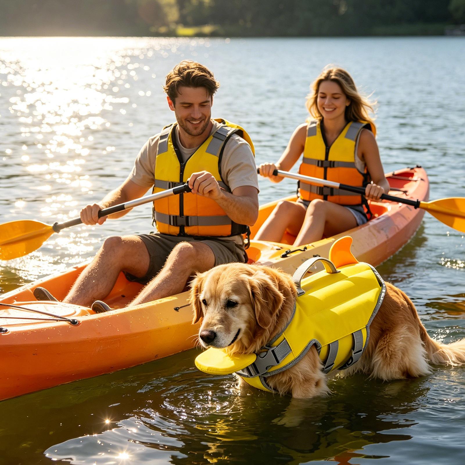 Hondenzwemvest met hoge drijfk - Dog Life Jacket Vest Buoyancy Handle recensie en prijs