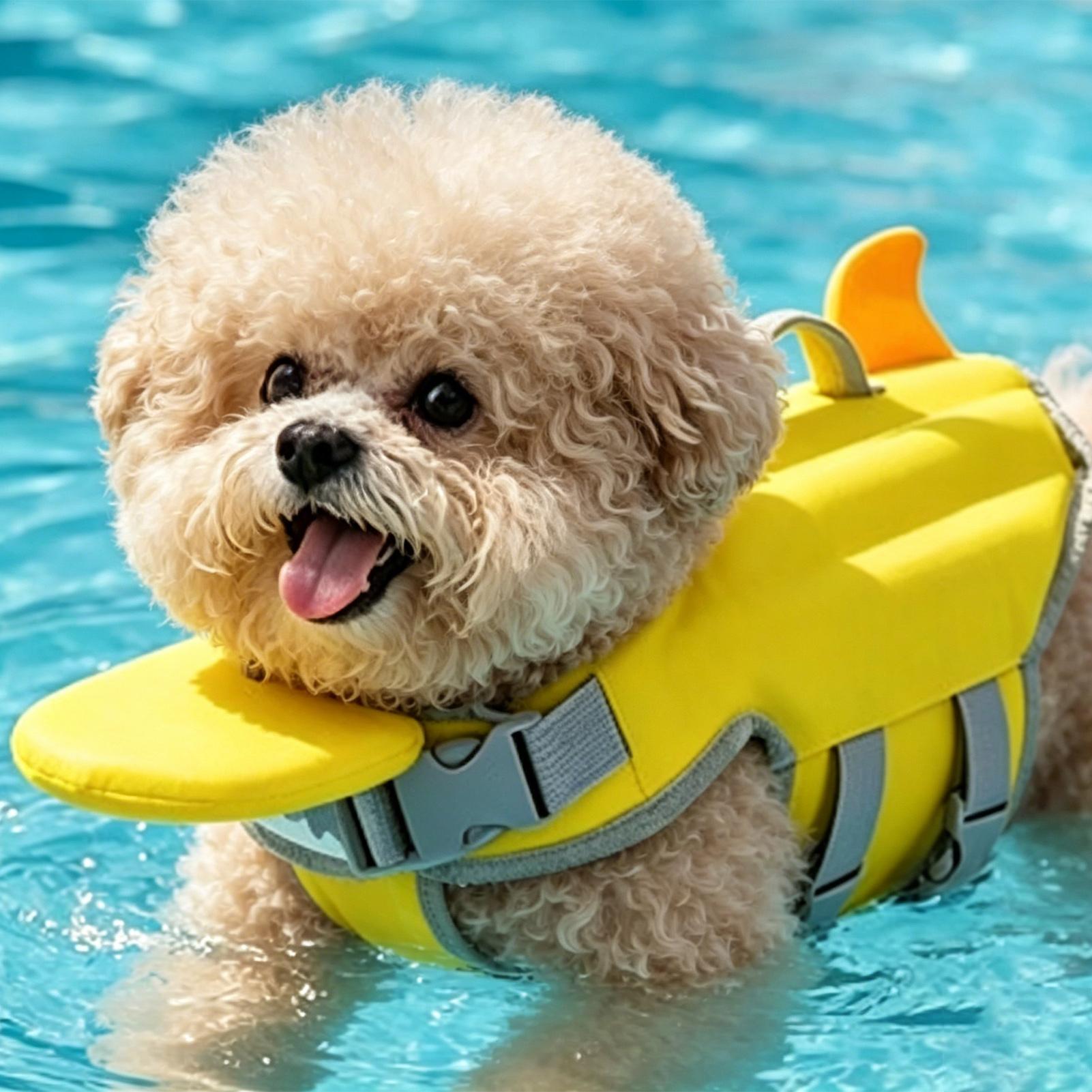 Hondenzwemvest met hoge drijfk - Dog Life Jacket Vest Buoyancy Handle recensie en prijs