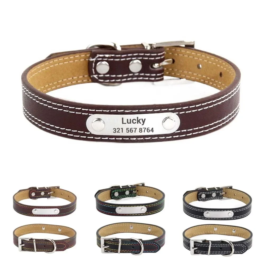 Aangepaste Bling leren hondenh - Reflective Dog Collar Personalized Engraved recensie en prijs