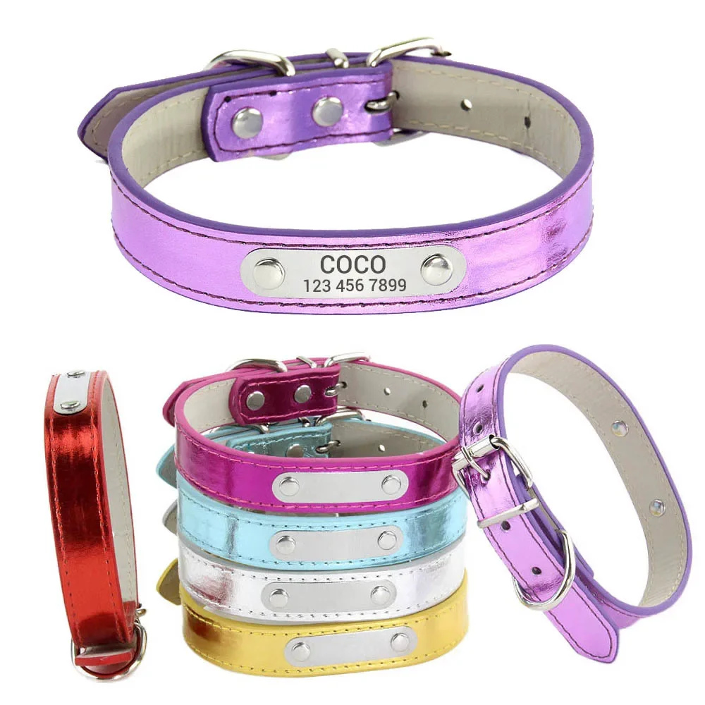 Aangepaste Bling leren hondenh - Reflective Dog Collar Personalized Engraved recensie en prijs
