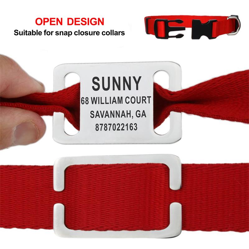 Gepersonaliseerde huisdier-ID- - Reflective Dog Collar Personalized Engraved recensie en prijs