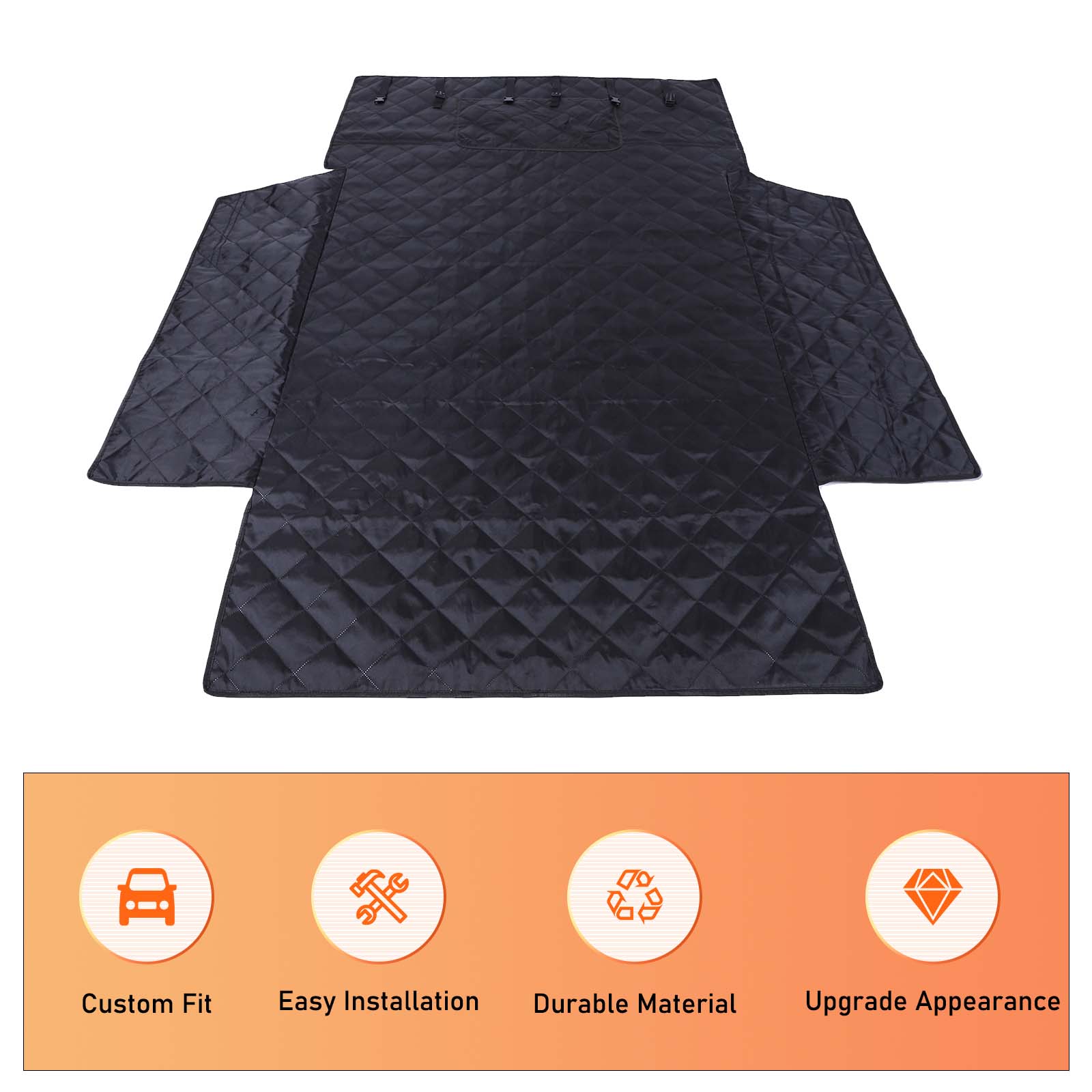 Voor Toyota Land Cruiser Prado - Dog Car Seat Cover Waterproof Back Seat recensie en prijs