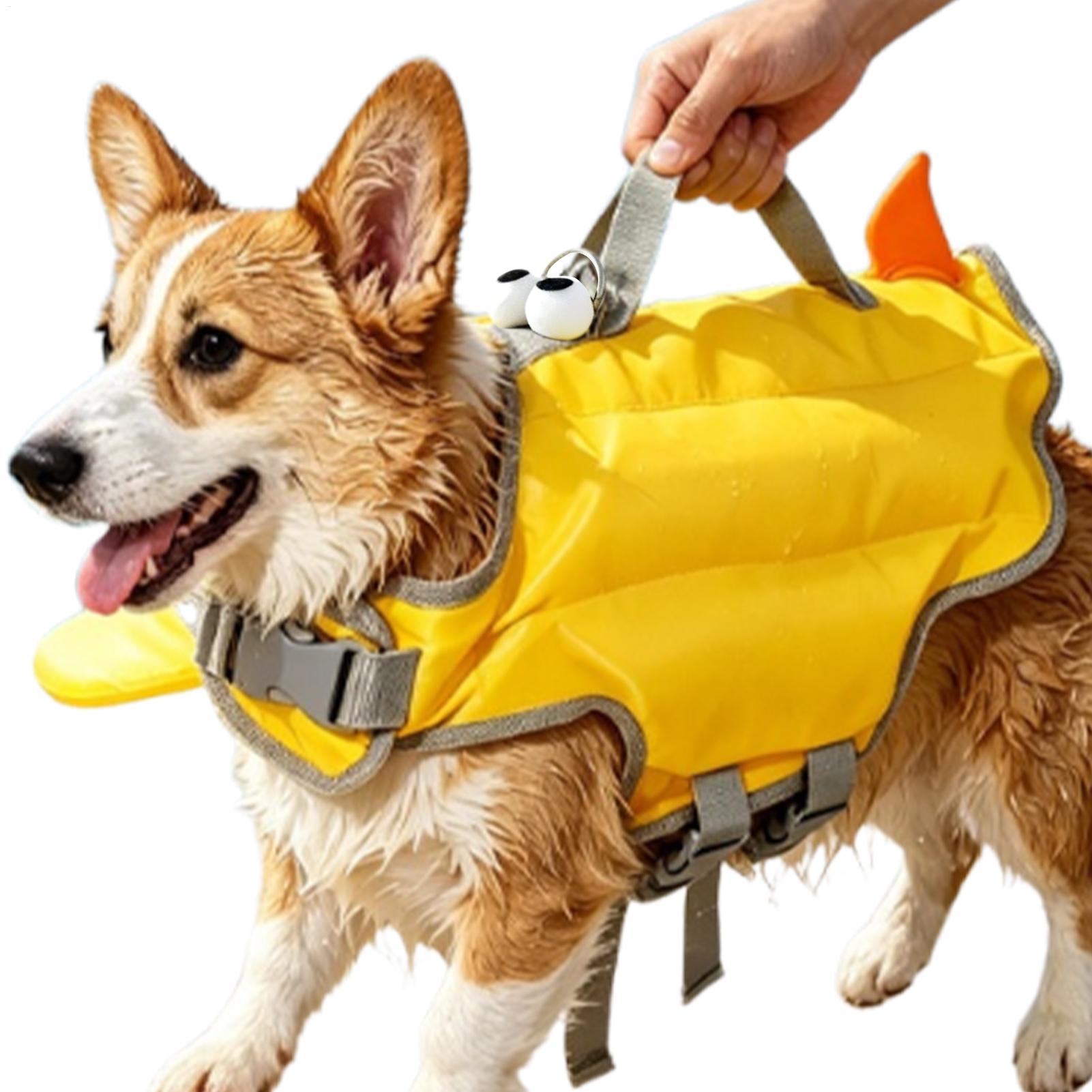 Hondenzwemvest met hoge drijfk - Dog Life Jacket Vest Buoyancy Handle recensie en prijs