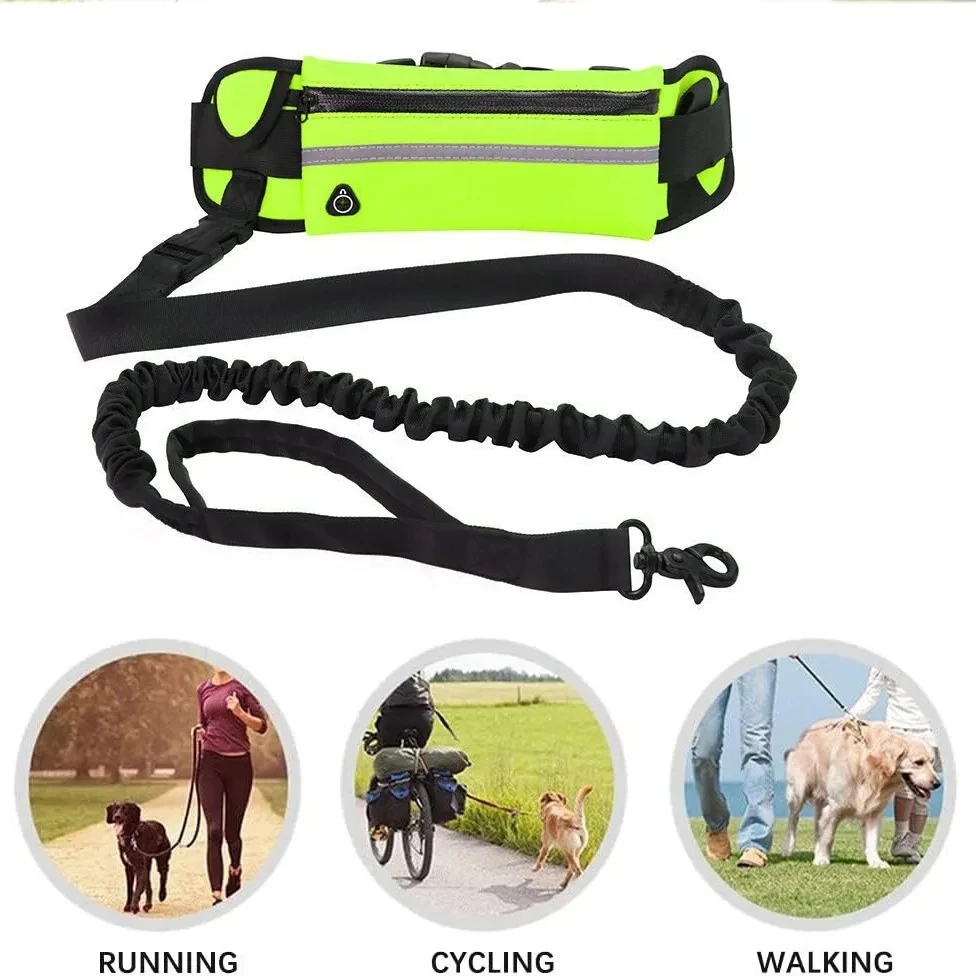Handsfree hondenriem, reflecte - Hands Free Dog Running Leash Waist Belt recensie en prijs