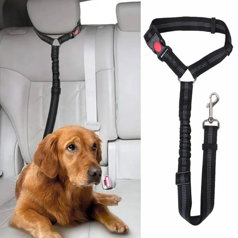 2-in-1 Verstelbare Reflecteren - Dog Seat Belt Harness Safety Tether recensie en prijs