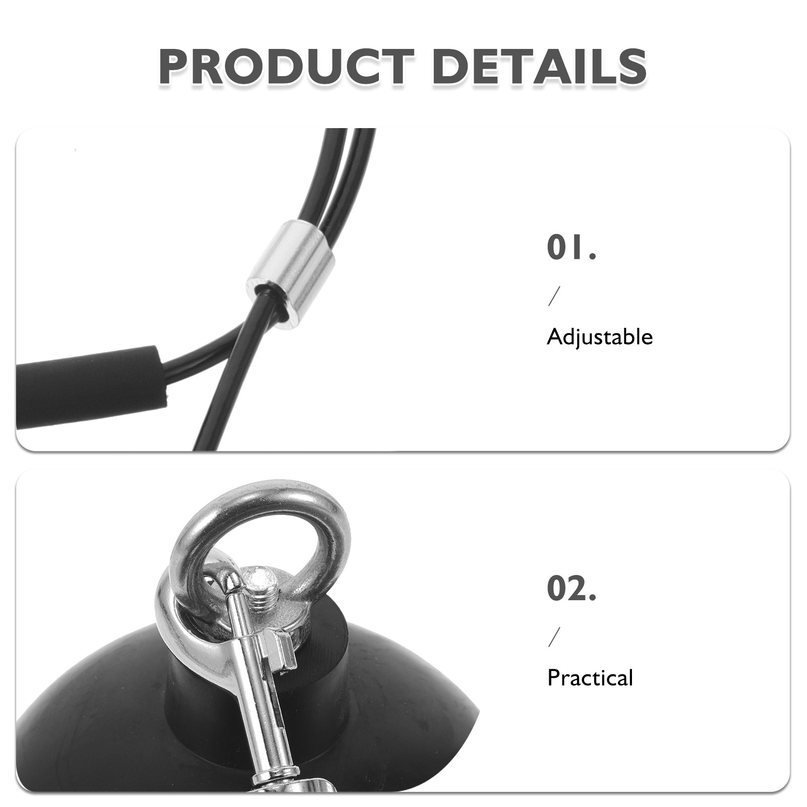 Verstelbare stalen draadlijn m - Dog Seat Belt Harness Safety Tether recensie en prijs