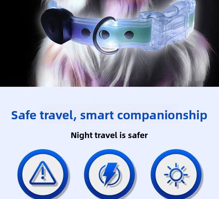 Gloeiende hondenhalsband LED-l - Led Dog Collar Glowing Rechargeable Usb recensie en prijs