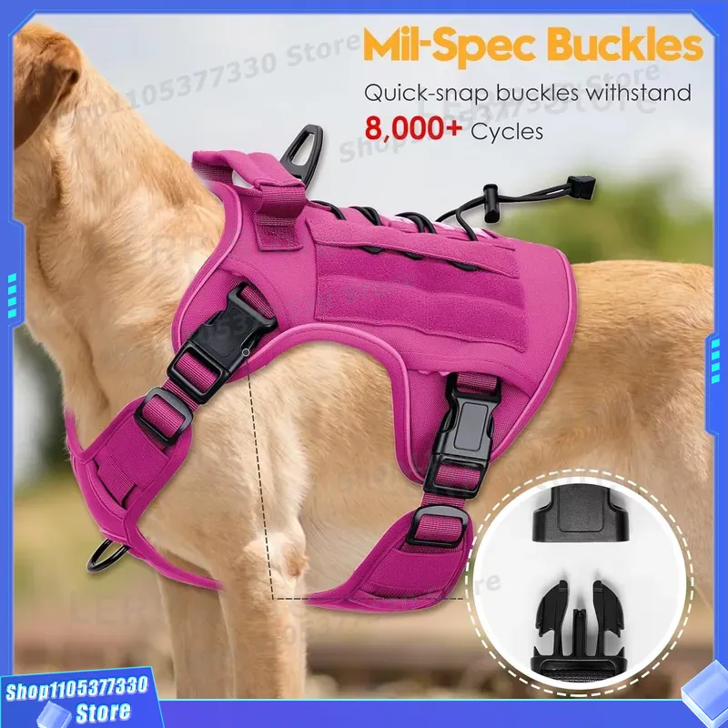 Robuust Tactisch Hondentuig vo - Tactical Dog Harness Military K9 Molle recensie en prijs