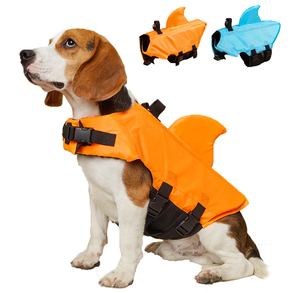 2026 Haaienvin Honden Zwemvest - Dog Life Jacket Vest Buoyancy Handle recensie en prijs