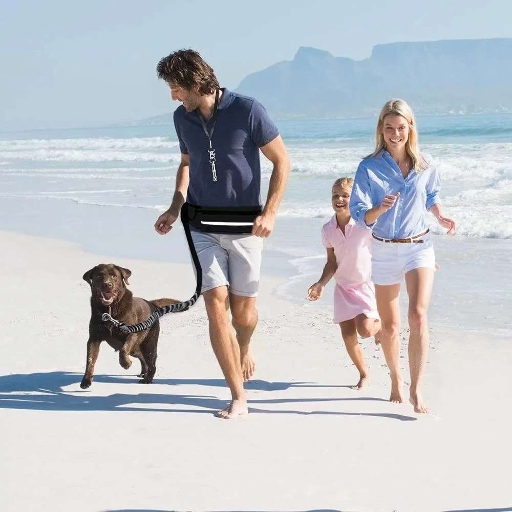 Handsfree hondenriem voor hard - Hands Free Dog Running Leash Waist Belt recensie en prijs