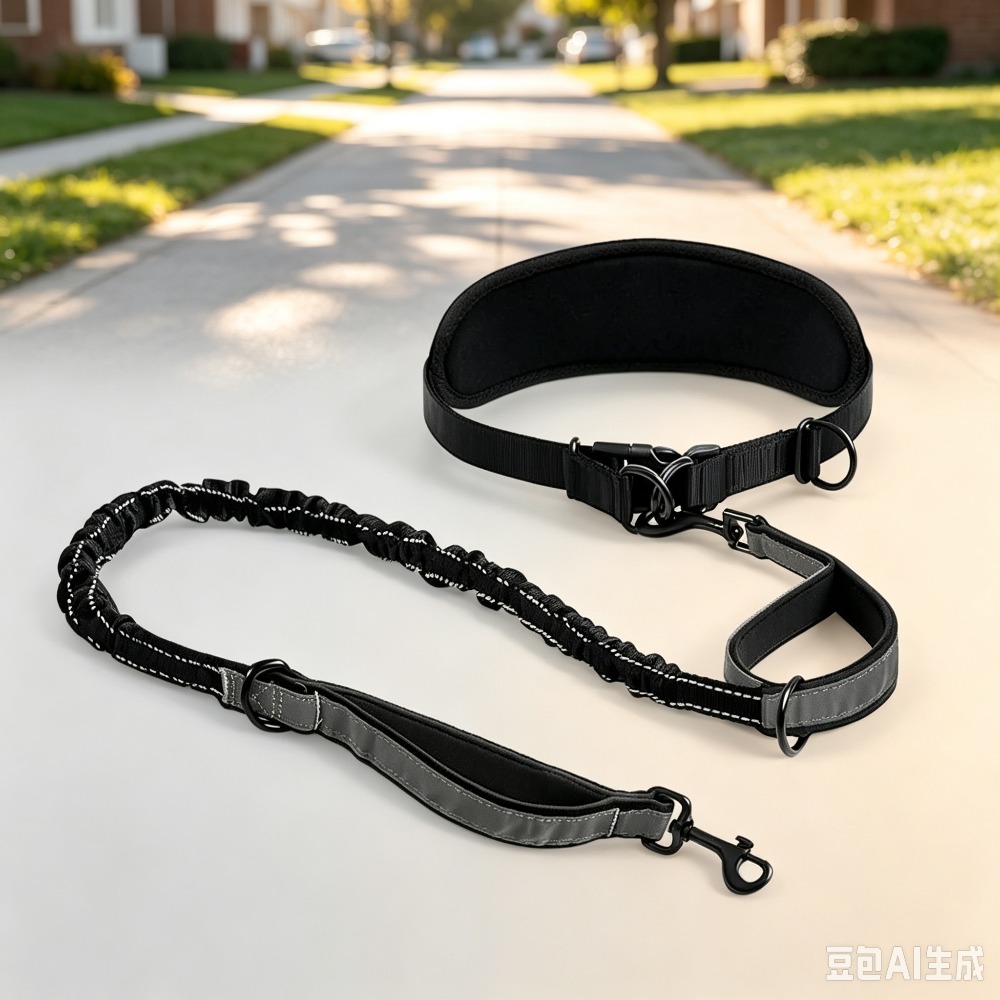 Hondenloopgordel met riem, ant - Hands Free Dog Running Leash Waist Belt recensie en prijs
