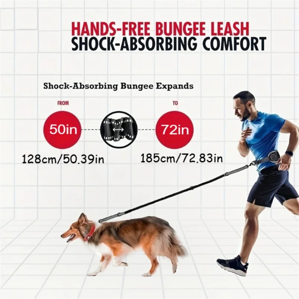 Hondenloopgordel met riem, ant - Hands Free Dog Running Leash Waist Belt recensie en prijs