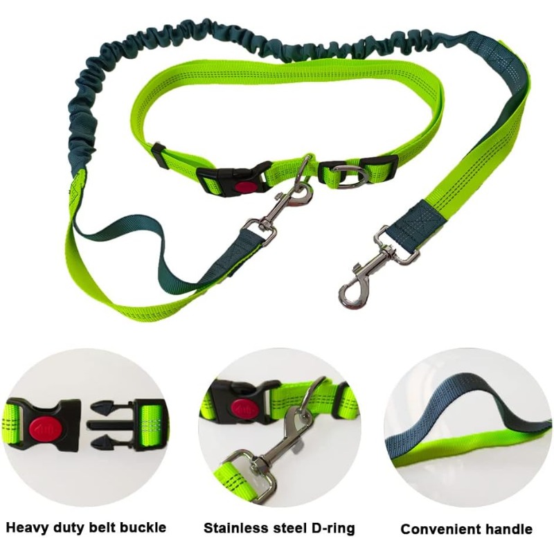 Handvrije hondenriem voor vers - Hands Free Dog Running Leash Waist Belt recensie en prijs