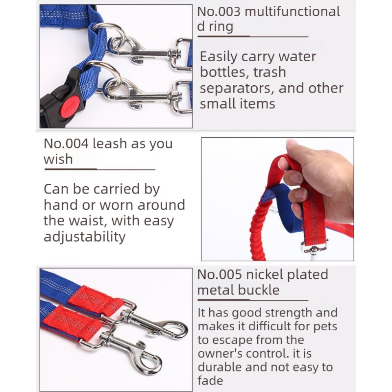 Handvrije hondenriem voor vers - Hands Free Dog Running Leash Waist Belt recensie en prijs