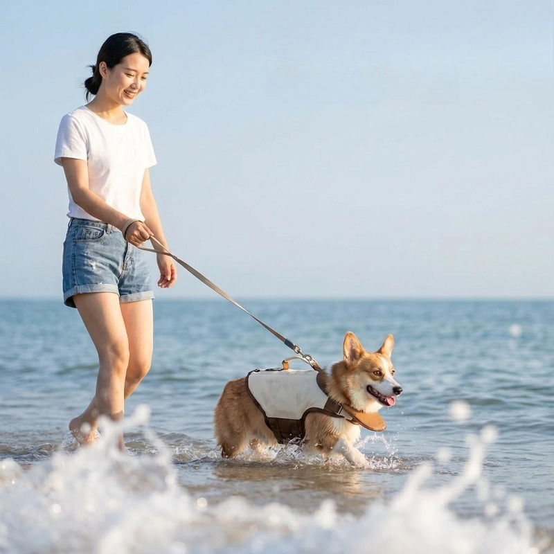 Hondenreddingsvest met redding - Dog Life Jacket Vest Buoyancy Handle recensie en prijs
