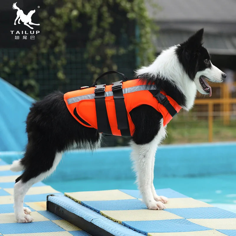 Honden Zwemvest Ripstop Veilig - Dog Life Jacket Vest Buoyancy Handle recensie en prijs