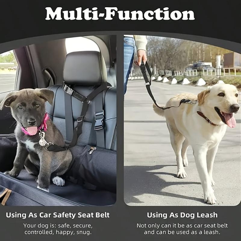 Hondenautogordel Veiligheidsri - Dog Seat Belt Harness Safety Tether recensie en prijs