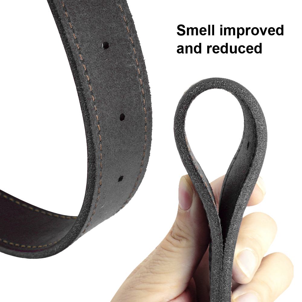 Aangepaste lederen halsband Pi - Reflective Dog Collar Personalized Engraved recensie en prijs